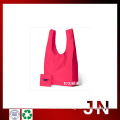 Nylon Shopping Bag in Bright Coler,Supermarket Shopping with Pouch Packing